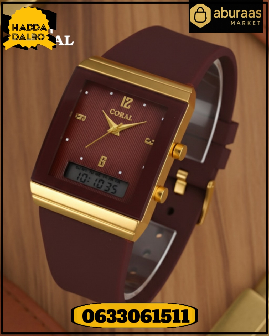 Saacadihii xaragada ⌚️